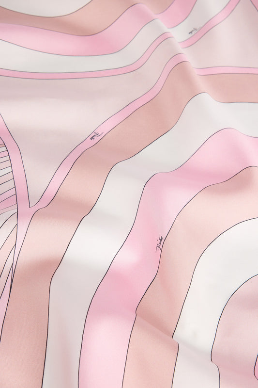 Iride Print Silk Scarf