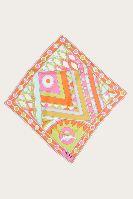 Vivara Print Small Silk Carrè
