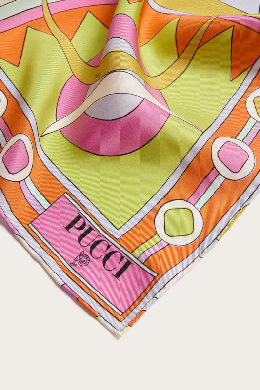 Vivara Print Small Silk Carrè
