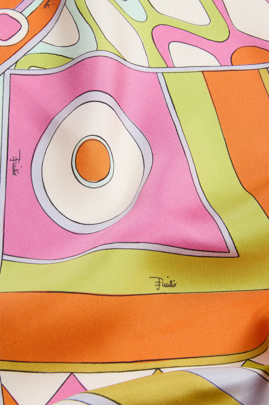 Vivara Print Small Silk Carrè