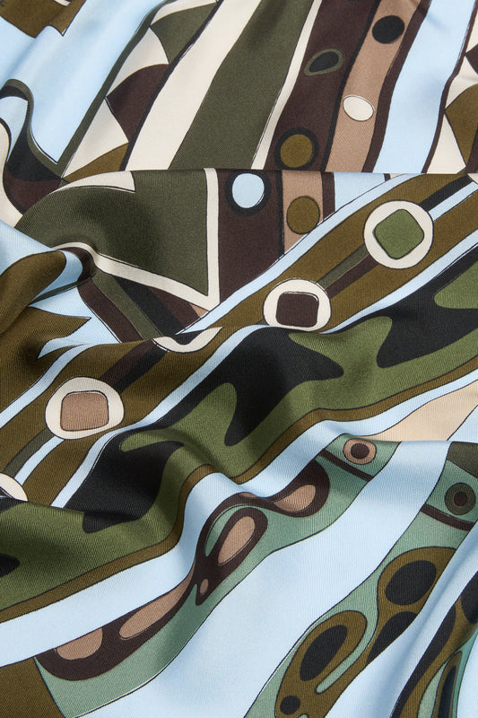 Mixed Print Silk Stole