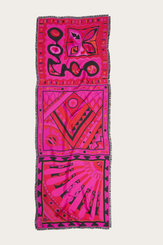 Stola in Mix di Stampe