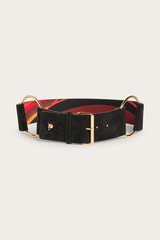 Black Leather Belt