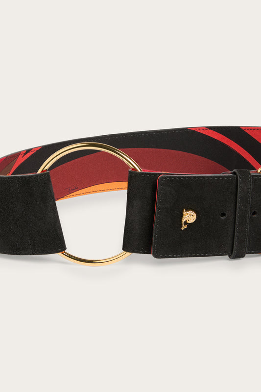 Black Leather Belt