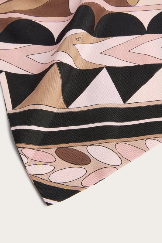 Manuba Print Silk Bandana
