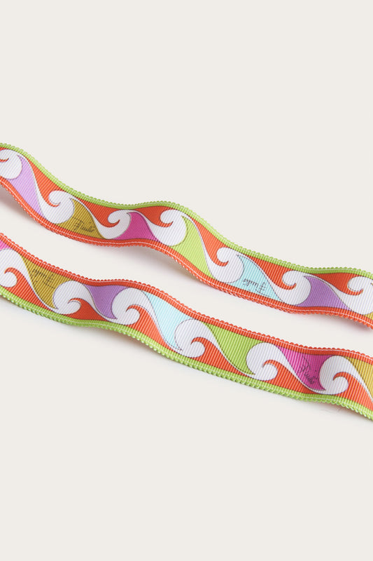Orchidee Print Silk Bandana