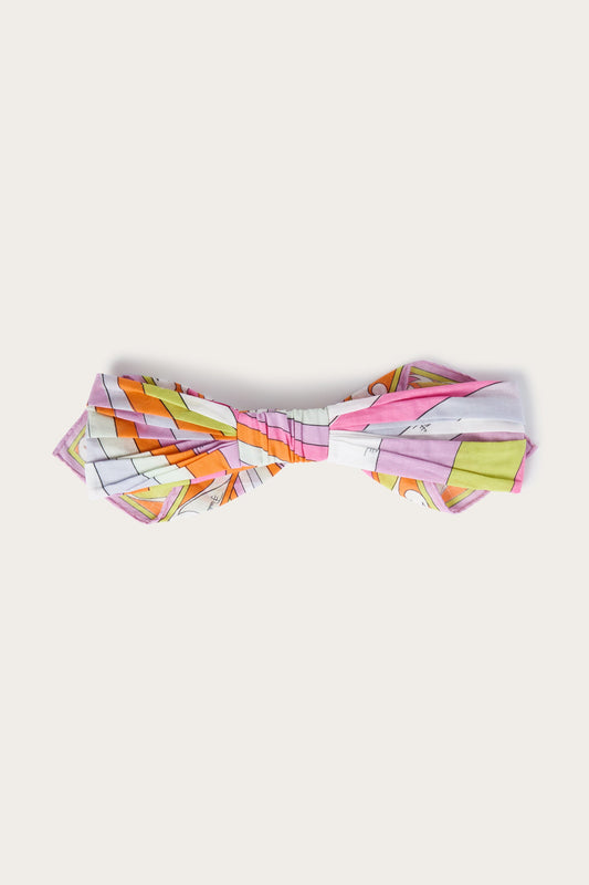 Cotton Headband with Bow