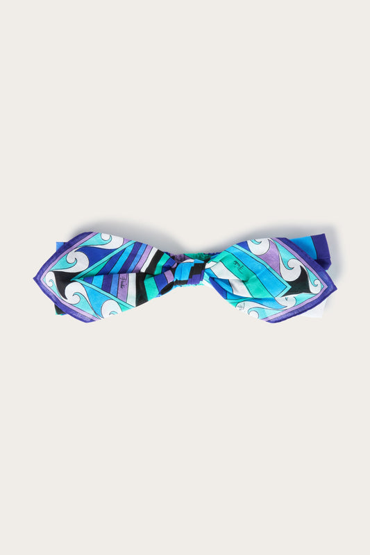 Cotton Headband with Bow