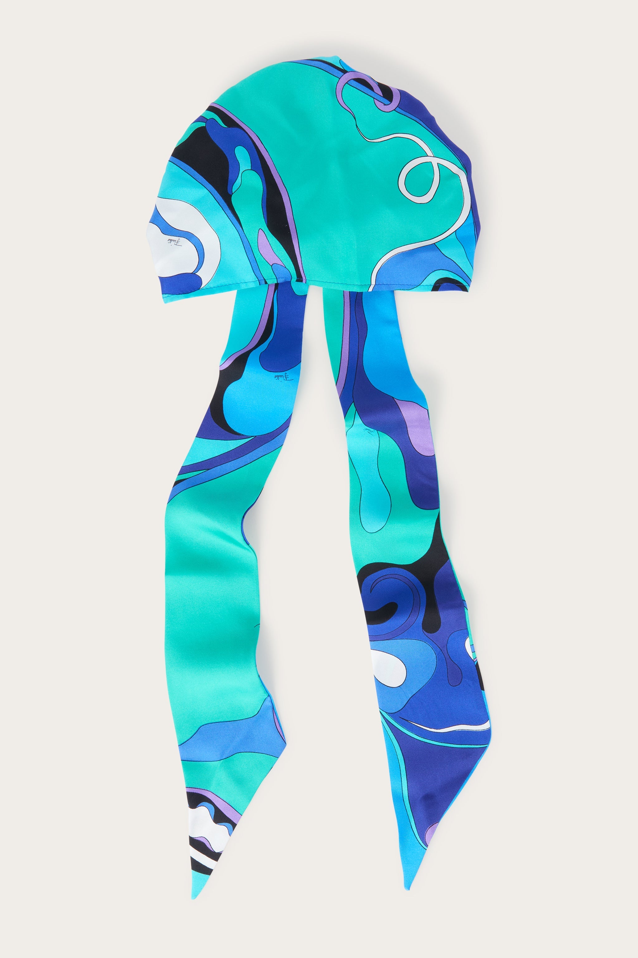 Orchidee Print Silk Bandana Hat – PUCCI