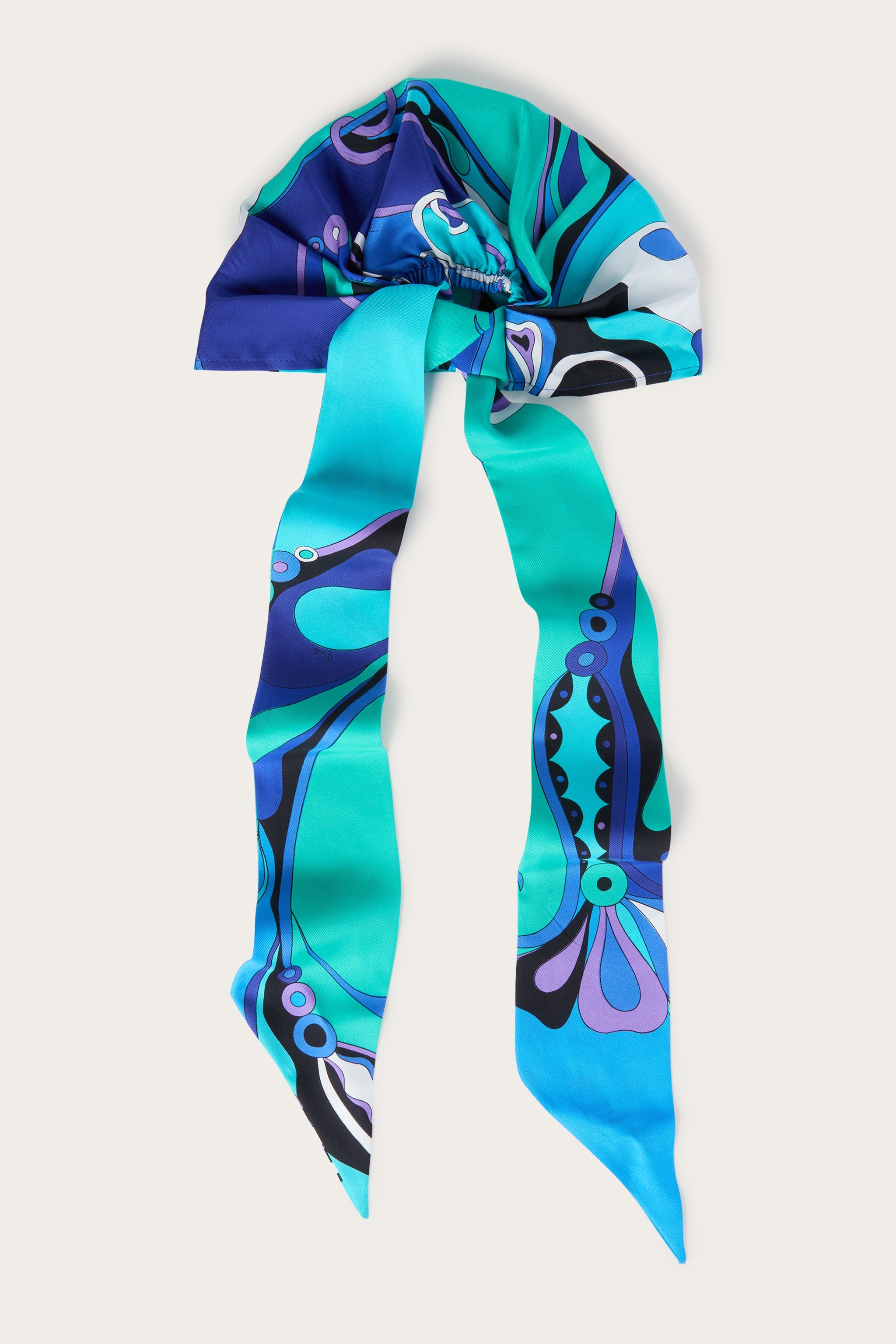 Orchidee Print Silk Bandana Hat – PUCCI