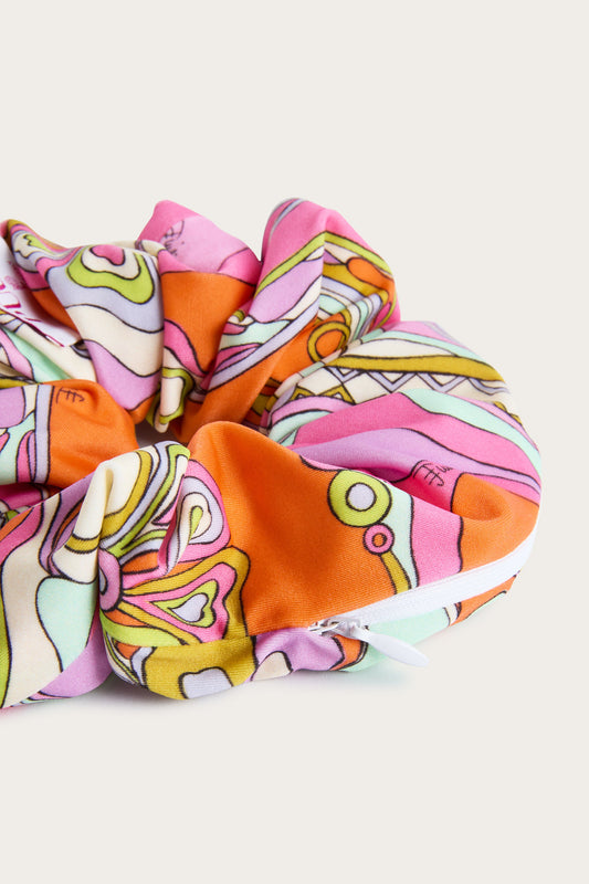 Hair Tie with Zip Detail