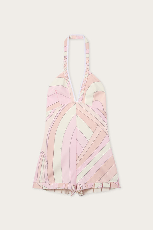 Iride Print Jersey Jumpsuit