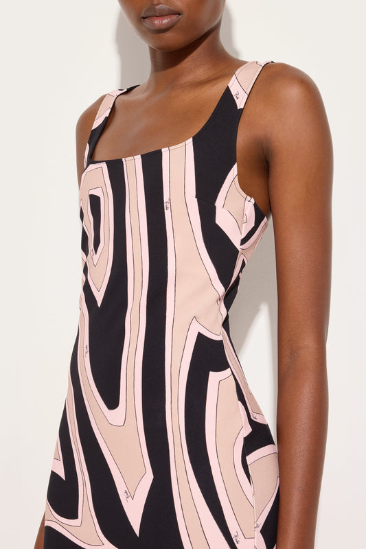 Labirinto Print Dress
