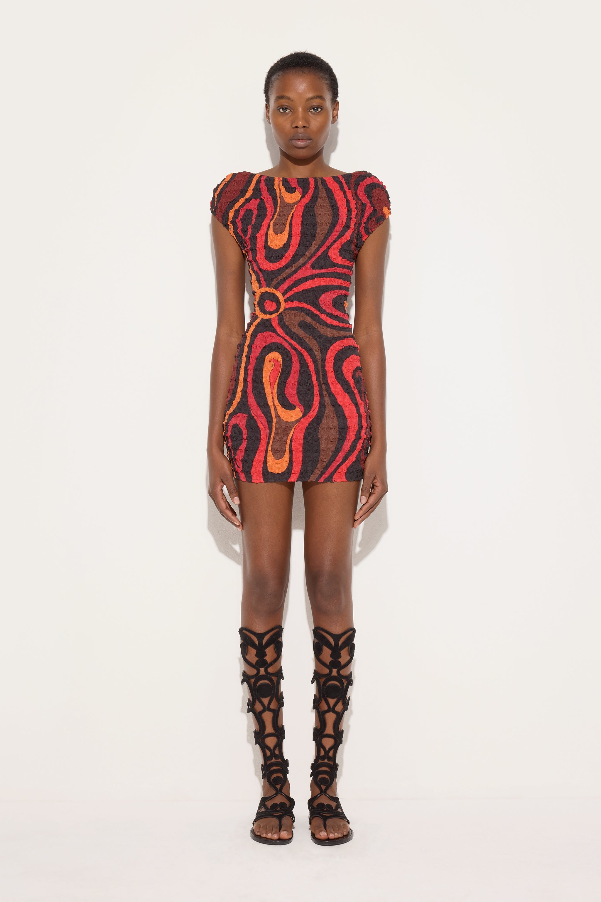 Marmo Print Shibori Dress – PUCCI