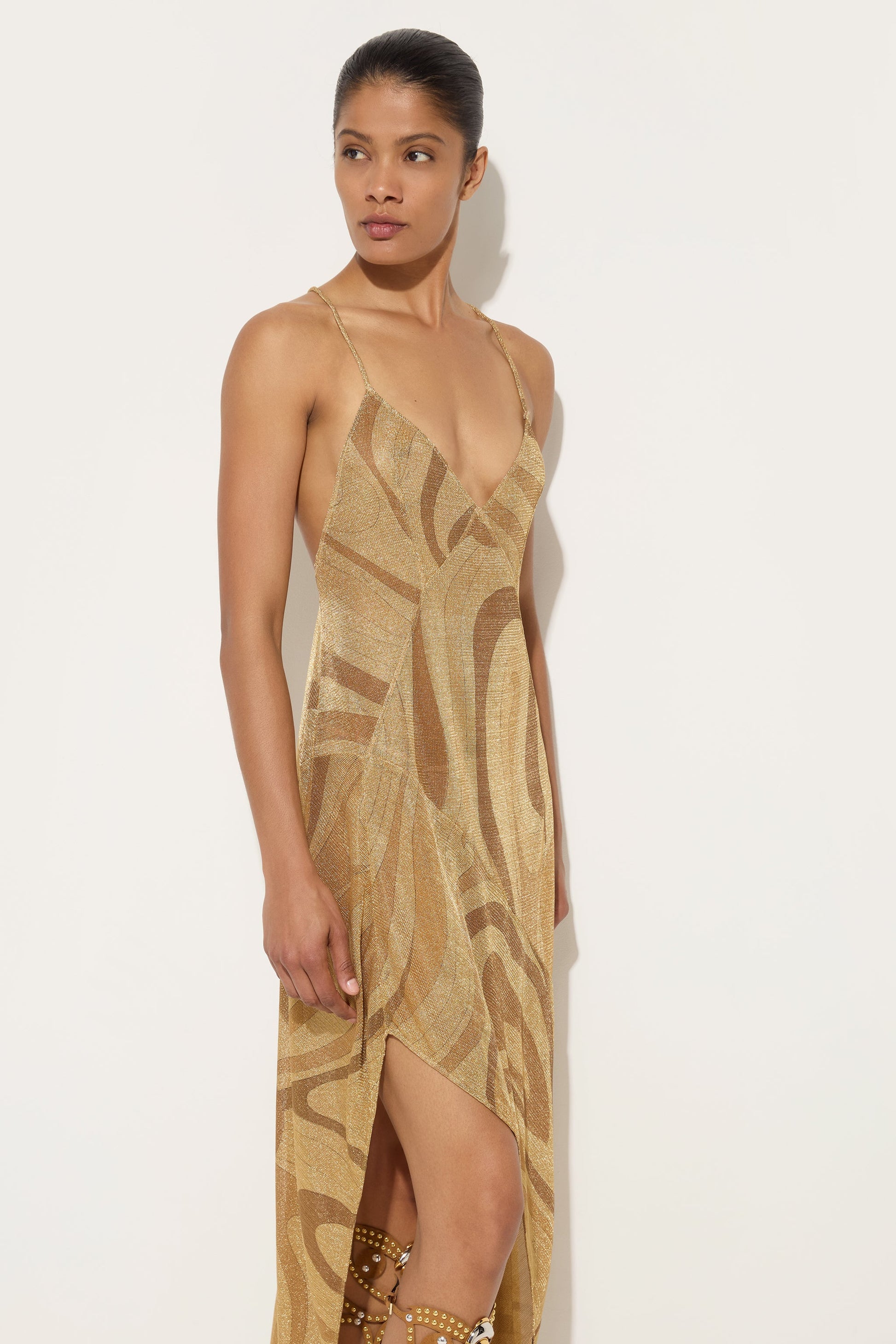 pucci asymmetric dress pucci dress women Pucci Silk one shoulder Shellss-parroquiadesanalbertomagno.com