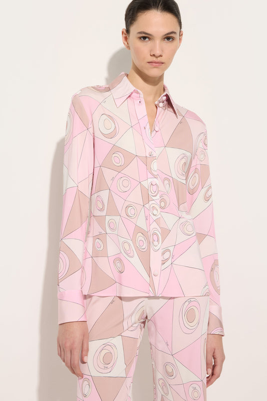 Occhi Print Jersey Shirt