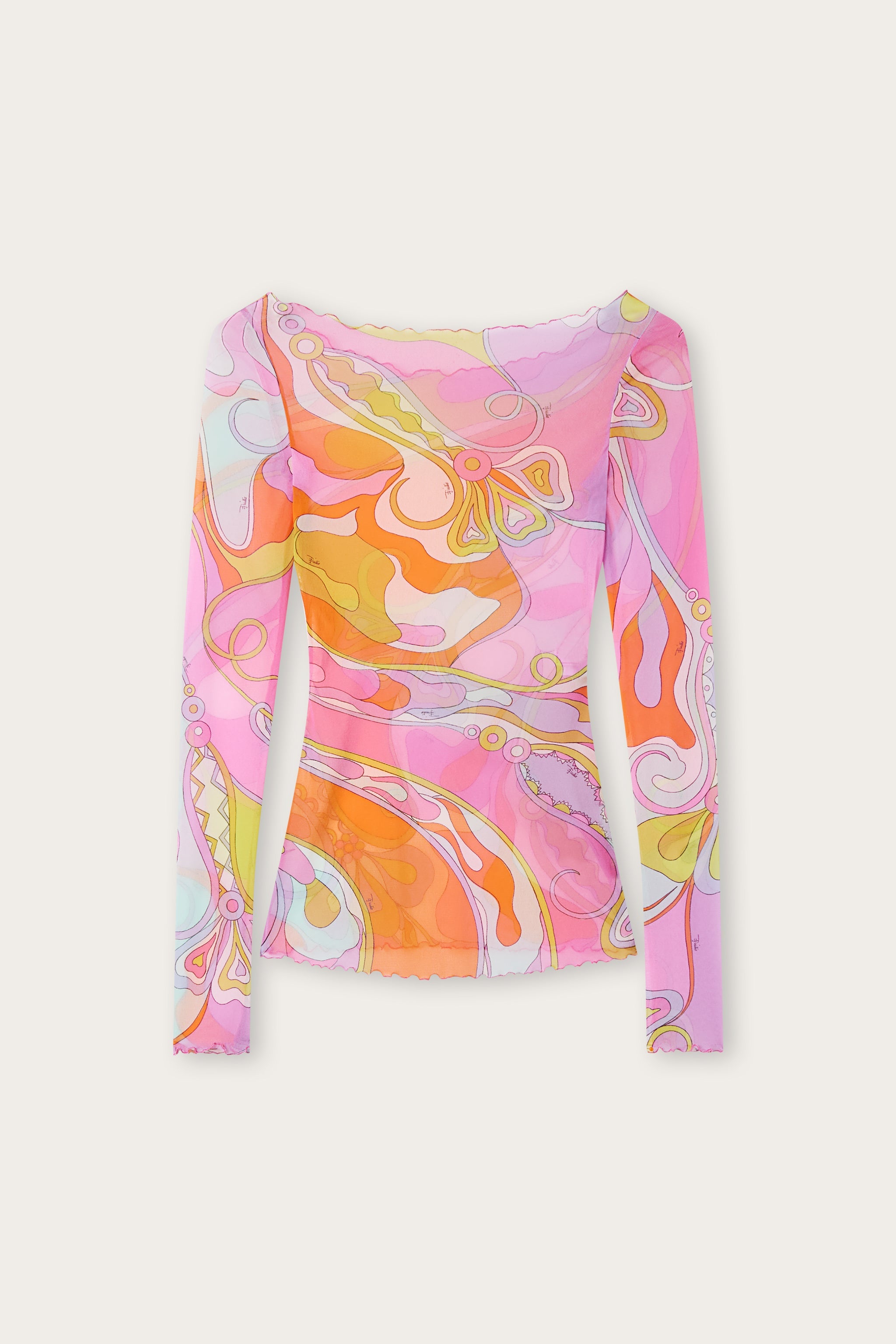 Iride Print Chain Top – PUCCI