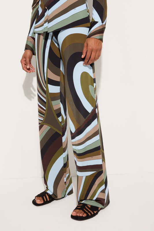 Iride Print Pants