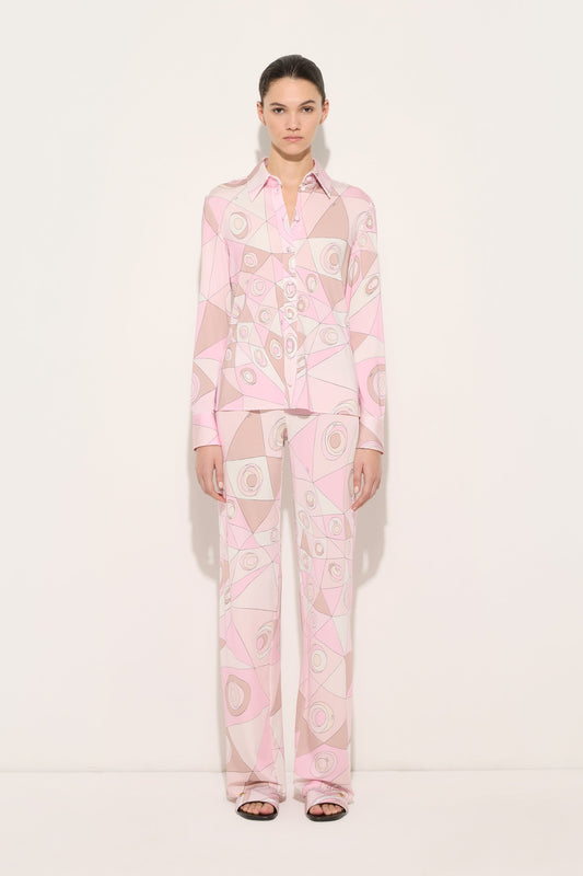 Occhi Print Jersey Pants