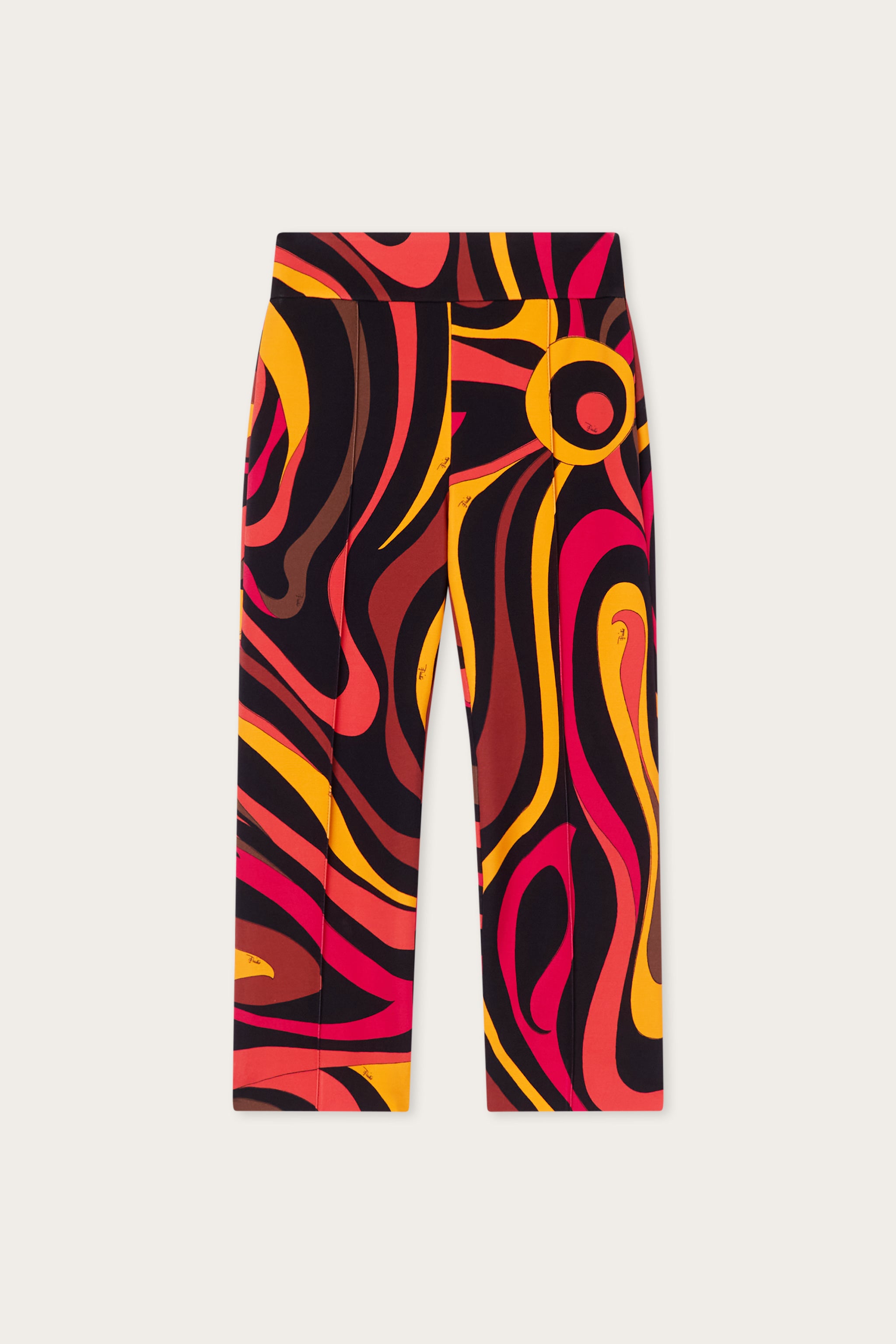 Marmo Print Capri Pants – PUCCI