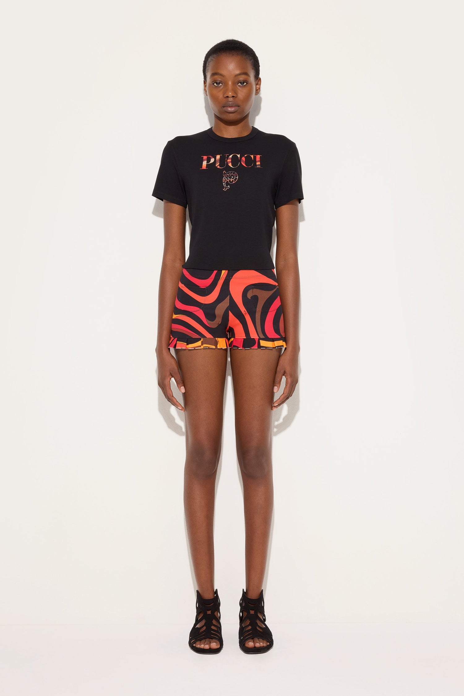 Marmo Print Shorts