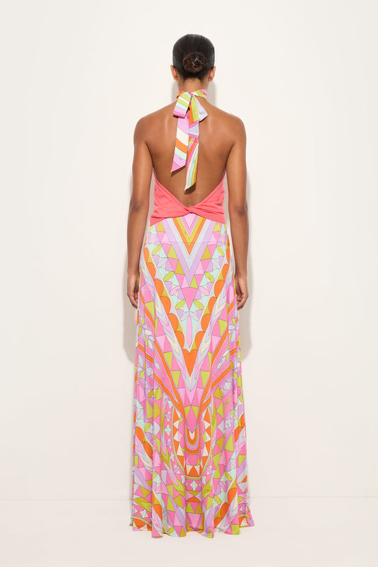 Manuba Print Long Skirt
