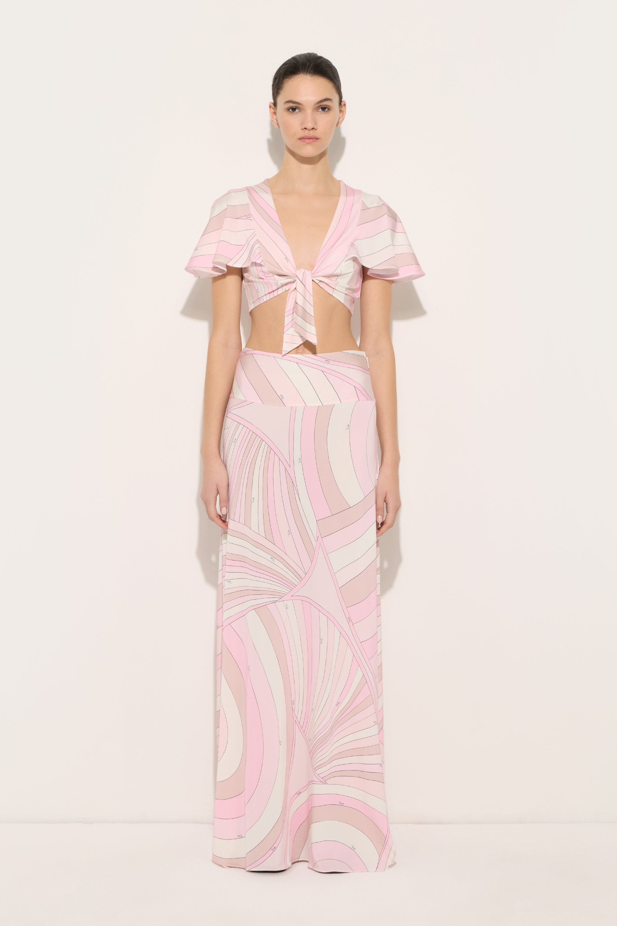 Iride Print Jersey Skirt – PUCCI