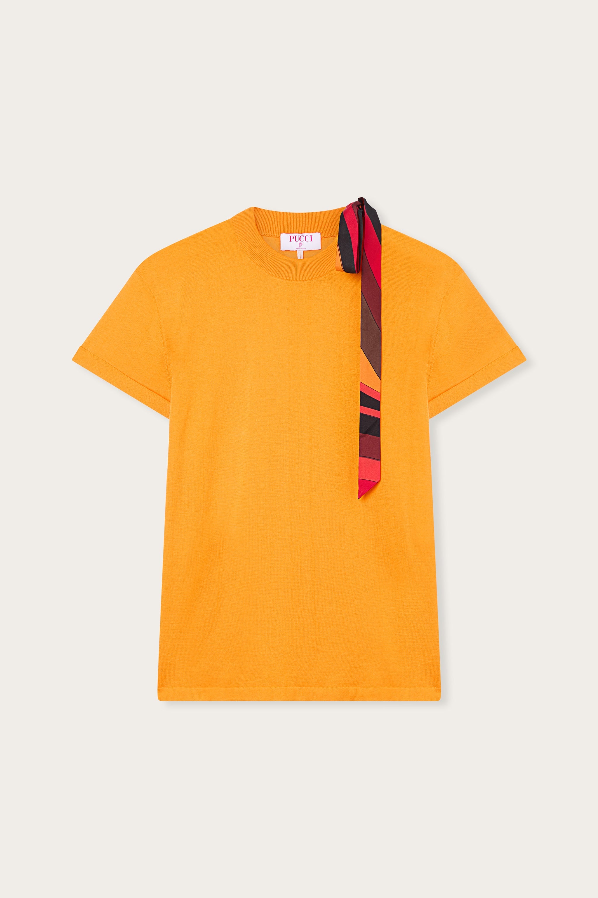 トップス pucci T-shirt with Silk Detail – PUCCI