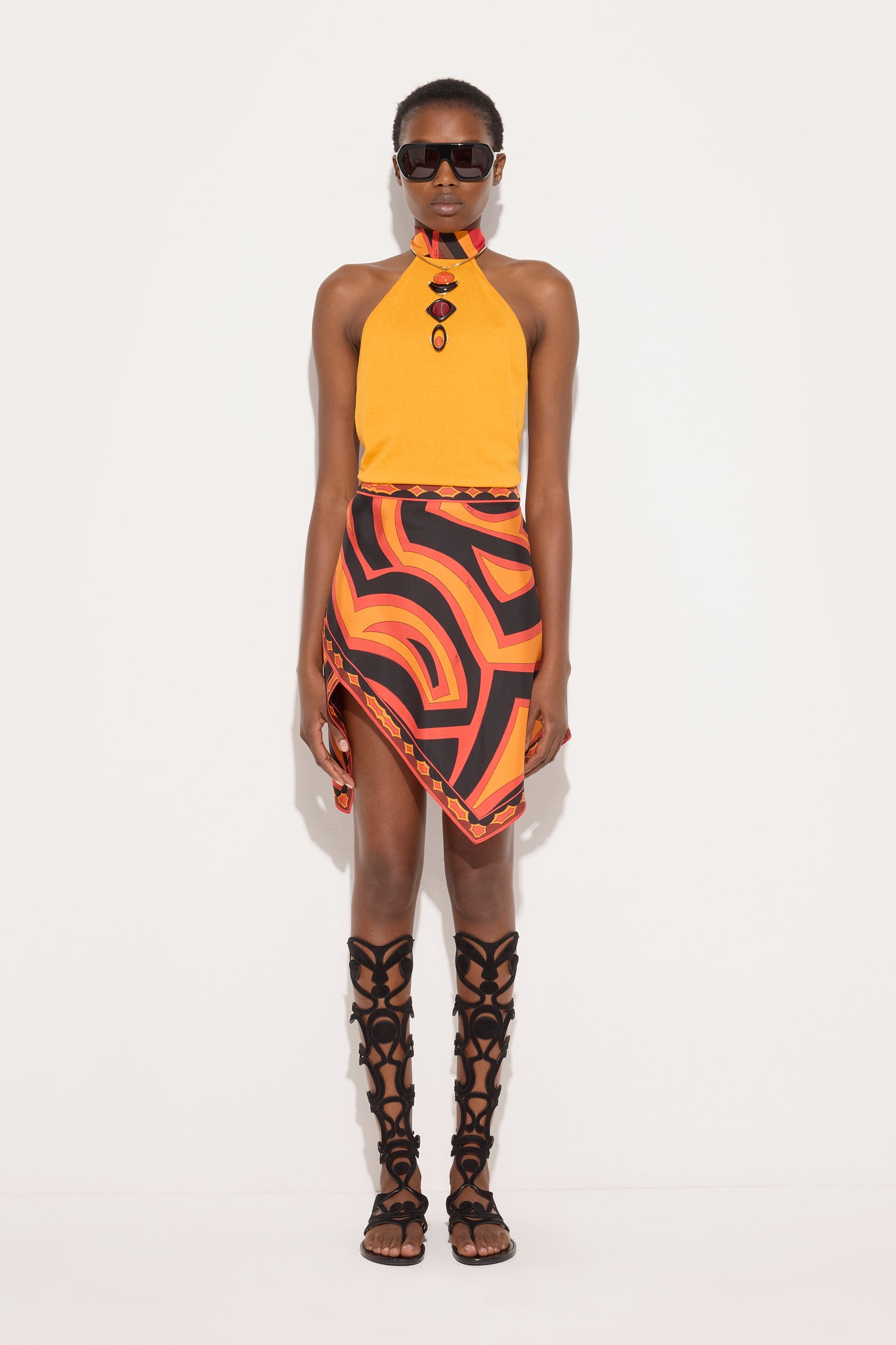 Silk Detail Top – PUCCI