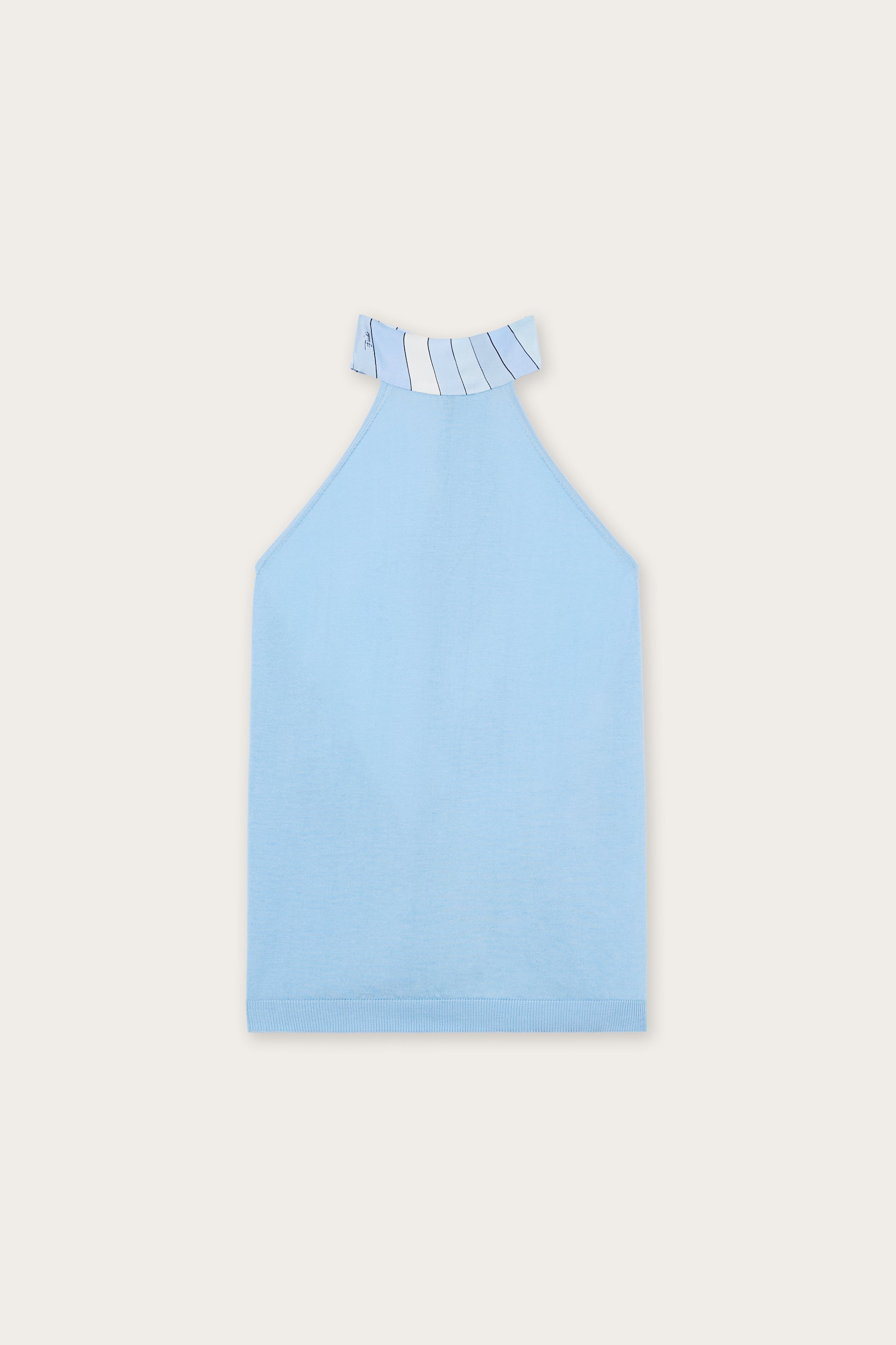 Knitwear Top with Silk Detail – PUCCI