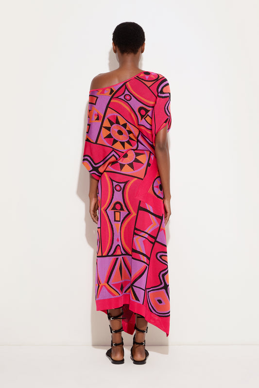 Jacquard Asymmetrical Skirt