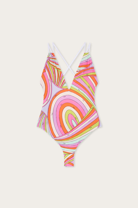 Iride Print Swimsuit