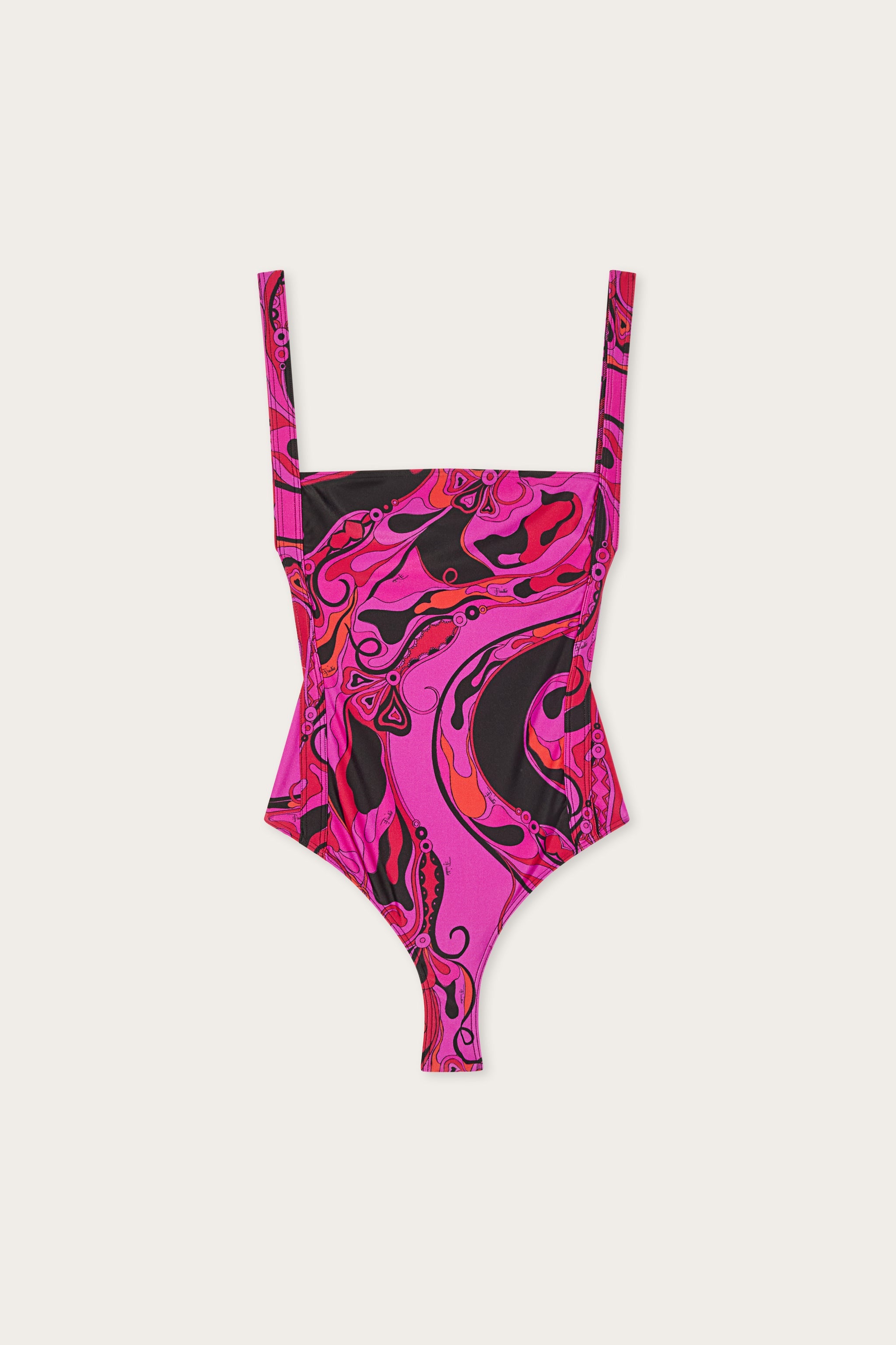 Orchidee Print Swimsuit – PUCCI