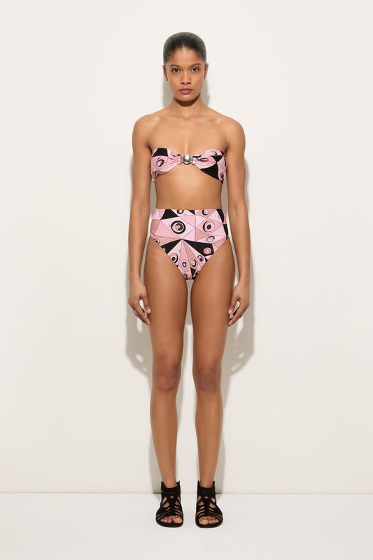 Occhi Print Bikini Top