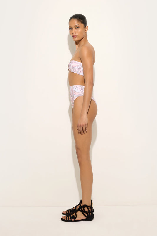 Iride Print Bikini Top