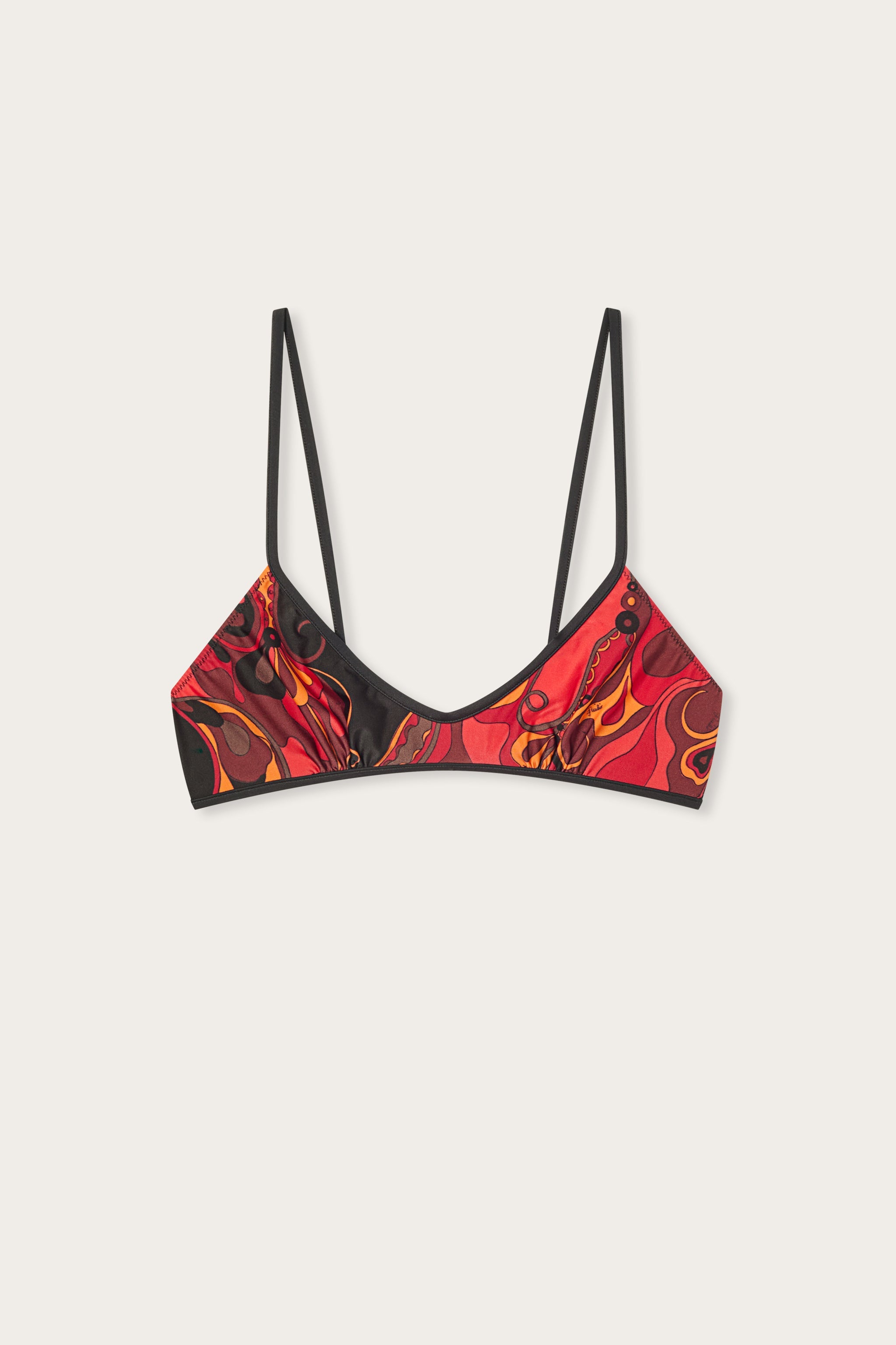 Orchidee Print Bikini Top – PUCCI