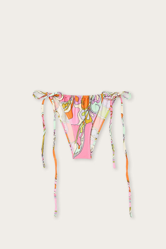 Orchidee Print Bikini Bottom