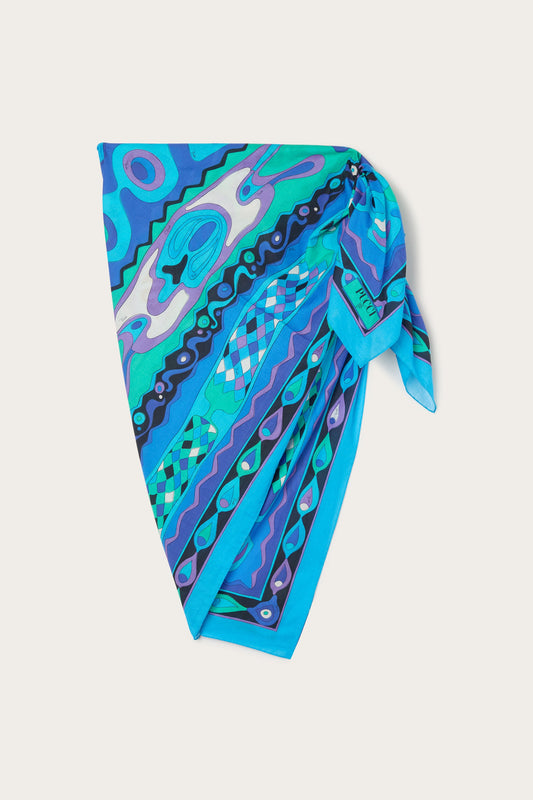 Angoli Print Cotton Sarong