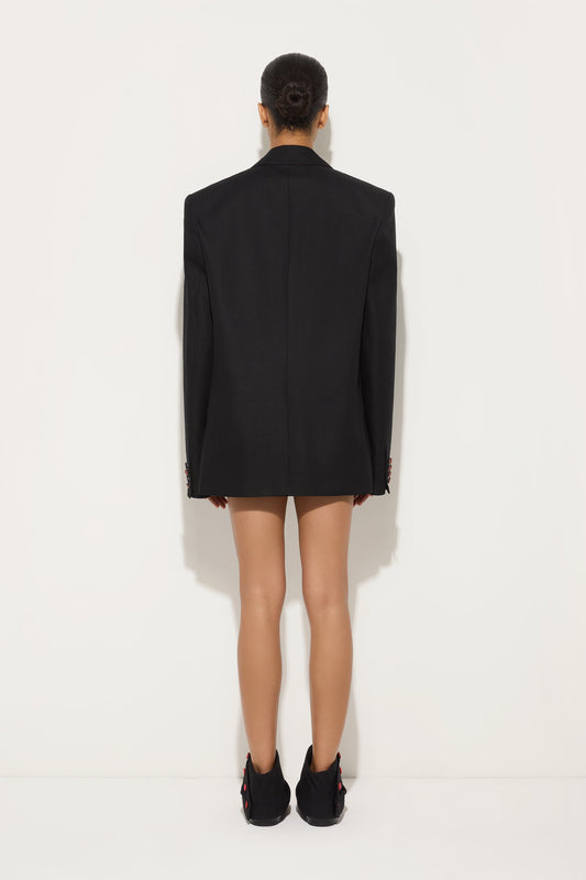 Oversized Cotton Blazer