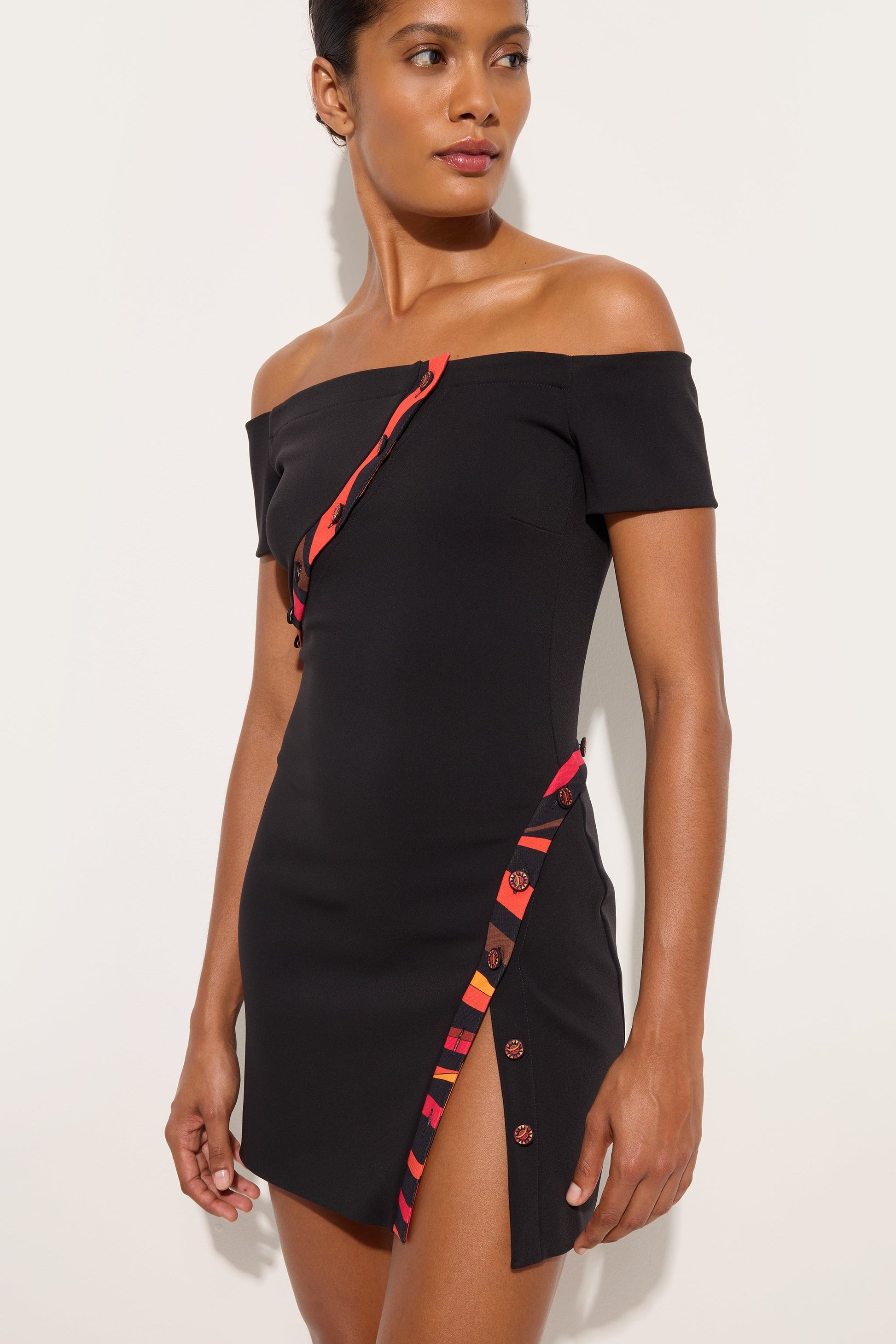 pucci bodycon dress Printed jersey minidress in multicoloured - Pucci