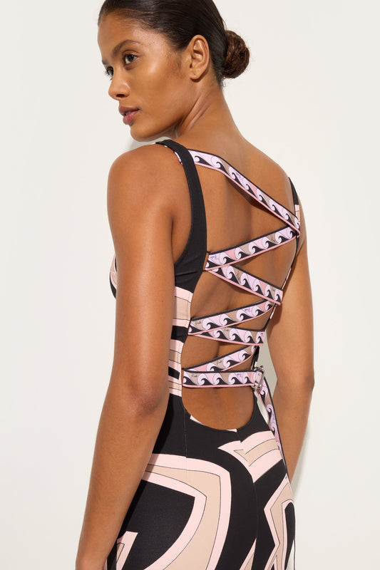 Labirinto Print Dress