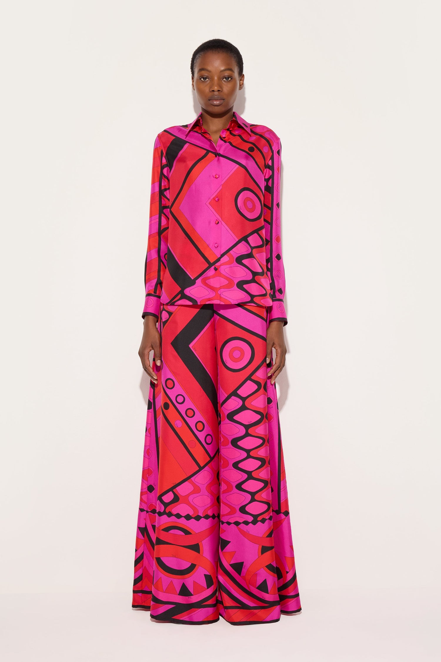 Vivara Print Silk Shirt