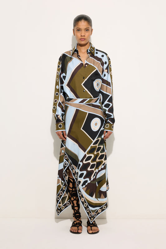 Vivara Print Silk Shirt