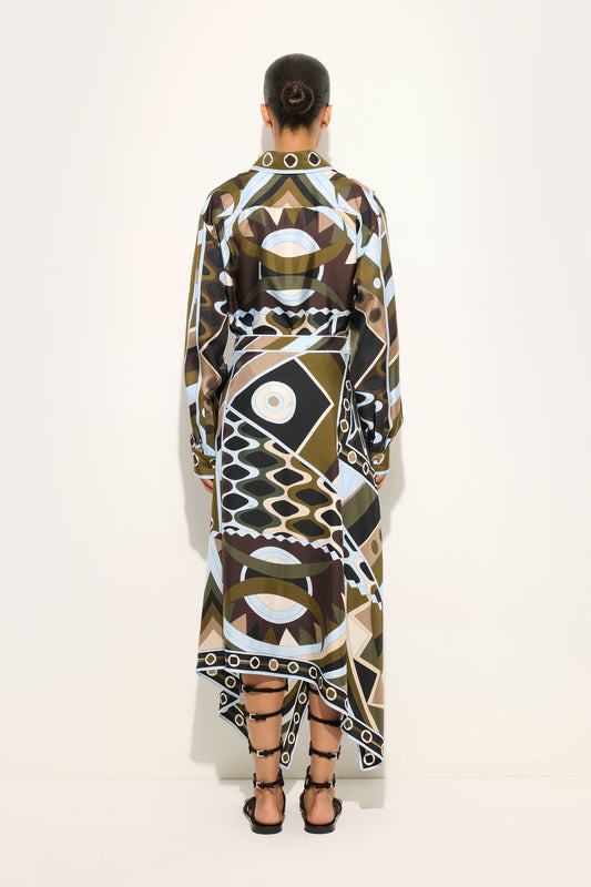 Vivara Print Silk Shirt