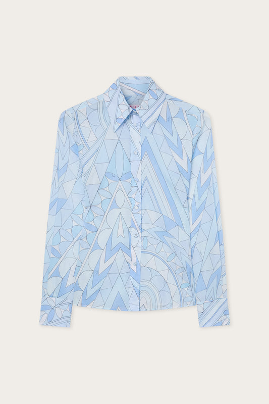 Camicia in Cotone in Stampa Manuba
