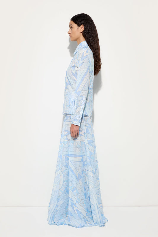 Camicia in Cotone in Stampa Manuba