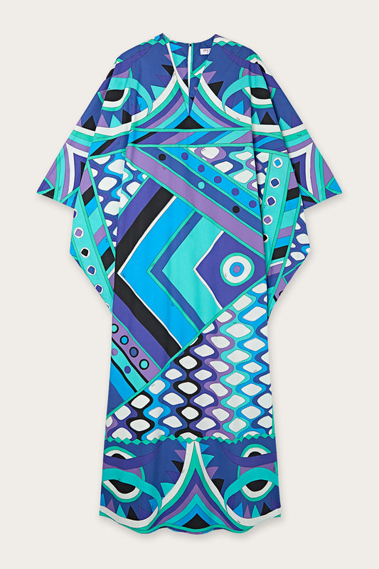 Vivara Print Popeline Kaftan