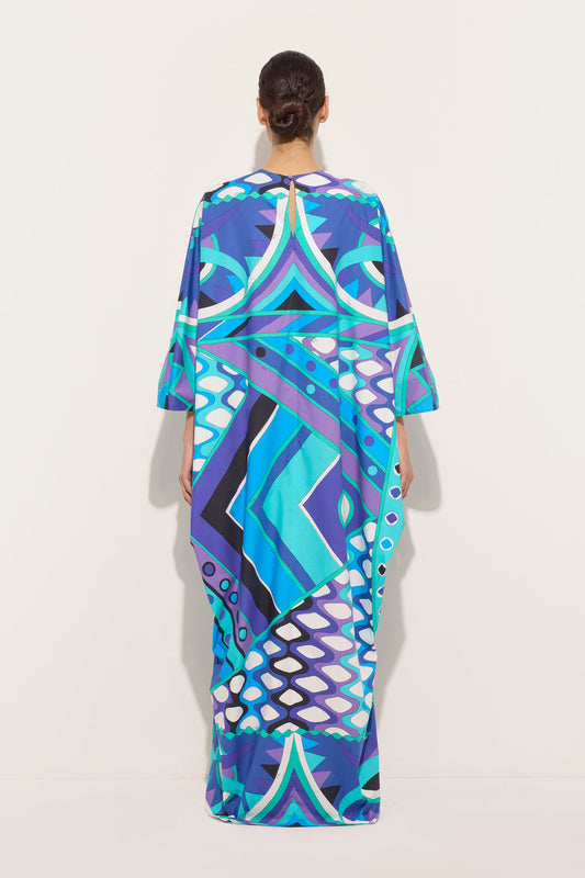 Vivara Print Popeline Kaftan