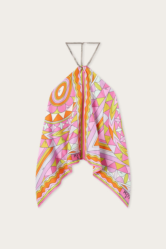 Manuba Print Chain Top