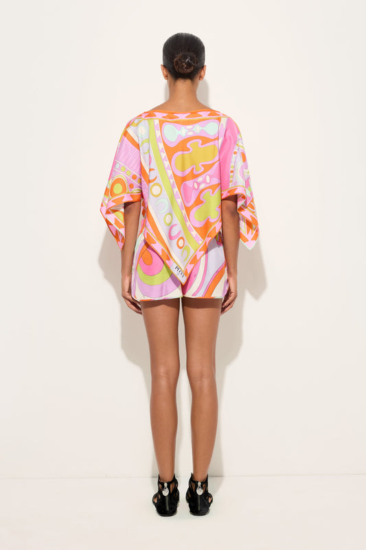 Soleil Print Kaftan top